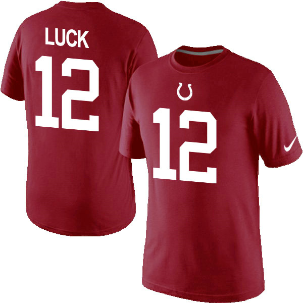 Men Nike Indianapolis Colts 12 Andrew Luck Player Pride Name x26 Number T-Shirt Red,We sell and wholesale Men Nike Indianapolis Colts 12 Andrew Luck Player Pride Name x26 Number T-Shirt Red on line form chian!