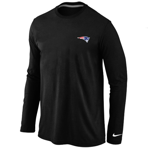 Men Nike New England Patriots Sideline Legend Authentic Logo Long Sleeve T-Shirt Black,We sell and wholesale Men Nike New England Patriots Sideline Legend Authentic Logo Long Sleeve T-Shirt Black on line form chian!