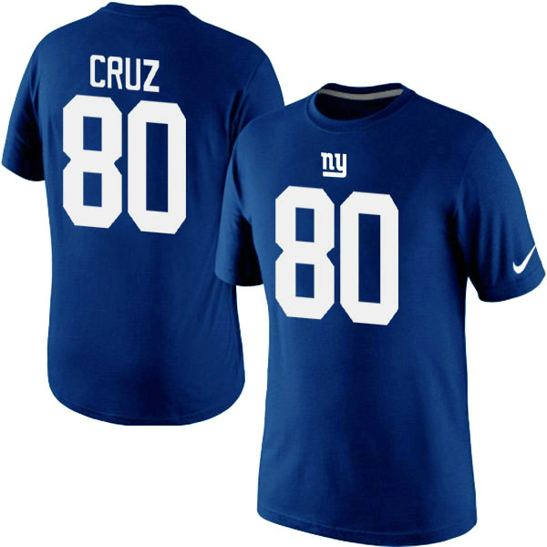 Men Nike New York Giants 80 Victor Cruz Pride Name x26 Number T-Shirt Blue,We sell and wholesale Men Nike New York Giants 80 Victor Cruz Pride Name x26 Number T-Shirt Blue on line form chian!