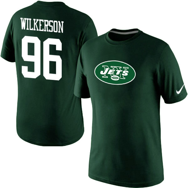Men Nike New York Jets 96 Muhammad Wilkerson Name x26 Number T-Shirt Green,We sell and wholesale Men Nike New York Jets 96 Muhammad Wilkerson Name x26 Number T-Shirt Green on line form chian!