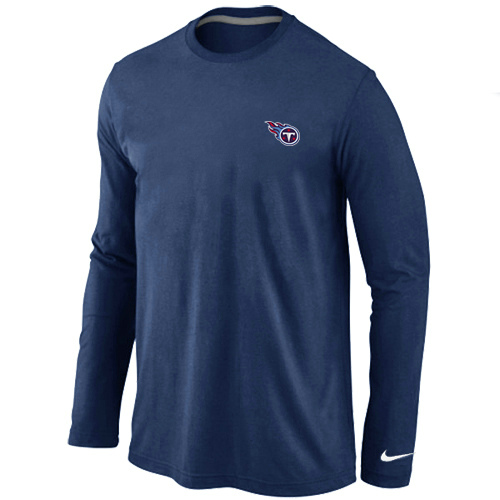 Men Nike Tennessee Titans Logo Long Sleeve T-Shirt D.Blue,We sell and wholesale Men Nike Tennessee Titans Logo Long Sleeve T-Shirt D.Blue on line form chian!