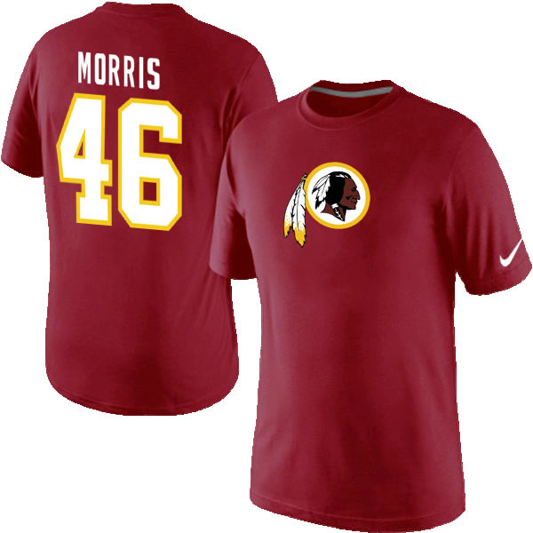 Men Nike Washington Redskins 46 Alfred Morris Name x26 Number T-Shirt Red,We sell and wholesale Men Nike Washington Redskins 46 Alfred Morris Name x26 Number T-Shirt Red on line form chian!