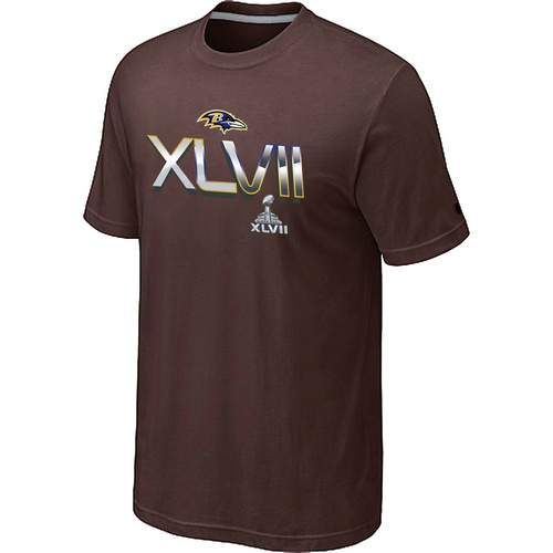 Men's Baltimore Ravens 2012 Super Bowl XLVII On Our Way Brown T-Shirt,We sell and wholesale Men's Baltimore Ravens 2012 Super Bowl XLVII On Our Way Brown T-Shirt on line form chian!