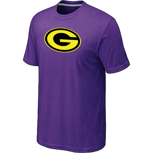 Men's Green Bay Packers Neon Logo Charcoal Purple T-shirt,We sell and wholesale Men's Green Bay Packers Neon Logo Charcoal Purple T-shirt on line form chian!