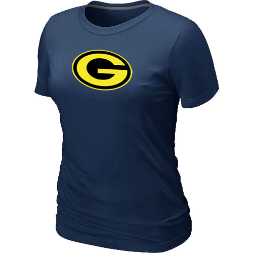 Men's Green Bay Packers Neon Logo Charcoal Women's D.Blue T-shirt,We sell and wholesale Men's Green Bay Packers Neon Logo Charcoal Women's D.Blue T-shirt on line form chian!