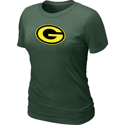 Men's Green Bay Packers Neon Logo Charcoal Women's D.Green T-shirt,We sell and wholesale Men's Green Bay Packers Neon Logo Charcoal Women's D.Green T-shirt on line form chian!