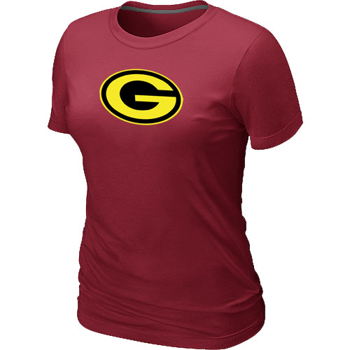 Men's Green Bay Packers Neon Logo Charcoal Women's Red T-shirt,We sell and wholesale Men's Green Bay Packers Neon Logo Charcoal Women's Red T-shirt on line form chian!