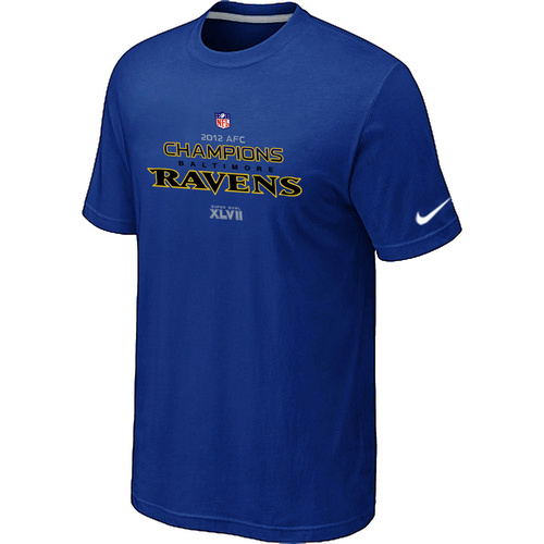 Men's Nike Baltimore Ravens 2012 AFC Conference Champions Trophy Collection Long Blue T-Shirt,We sell and wholesale Men's Nike Baltimore Ravens 2012 AFC Conference Champions Trophy Collection Long Blue T-Shirt on line form chian!