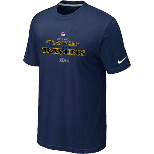 Men's Nike Baltimore Ravens 2012 AFC Conference Champions Trophy Collection Long D.Blue T-Shirt,We sell and wholesale Men's Nike Baltimore Ravens 2012 AFC Conference Champions Trophy Collection Long D.Blue T-Shirt on line form chian!