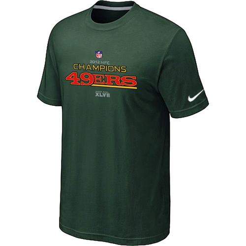 Men's Nike San Francisco 49ers 2012 NFC Conference Champions Trophy Collection Long D.Green T-Shirt,We sell and wholesale Men's Nike San Francisco 49ers 2012 NFC Conference Champions Trophy Collection Long D.Green T-Shirt on line form chian!
