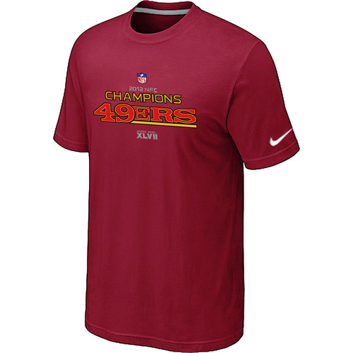 Men's Nike San Francisco 49ers 2012 NFC Conference Champions Trophy Collection Long Red T-Shirt,We sell and wholesale Men's Nike San Francisco 49ers 2012 NFC Conference Champions Trophy Collection Long Red T-Shirt on line form chian!