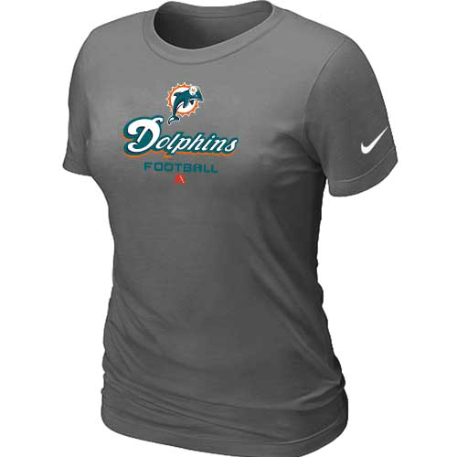 Miami Dolphins D.Grey Women's Critical Victory T-Shirt,We sell and wholesale Miami Dolphins D.Grey Women's Critical Victory T-Shirt on line form chian!