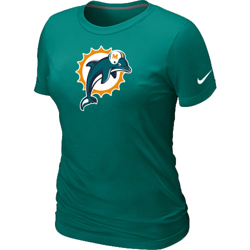 Miami Dolphins L.Green Women's Logo T-Shirt,We sell and wholesale Miami Dolphins L.Green Women's Logo T-Shirt on line form chian!
