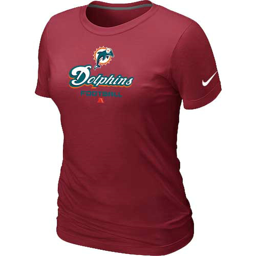Miami Dolphins Red Women's Critical Victory T-Shirt,We sell and wholesale Miami Dolphins Red Women's Critical Victory T-Shirt on line form chian!