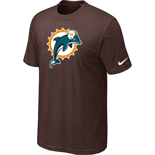 Miami Dolphins Sideline Legend Authentic Logo T-Shirt Brown,We sell and wholesale Miami Dolphins Sideline Legend Authentic Logo T-Shirt Brown on line form chian!