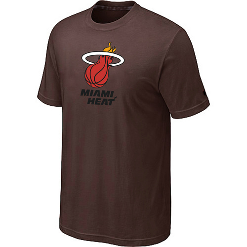 Miami Heat Big & Tall Primary Logo Brown T-Shirt,We sell and wholesale Miami Heat Big & Tall Primary Logo Brown T-Shirt on line form chian!