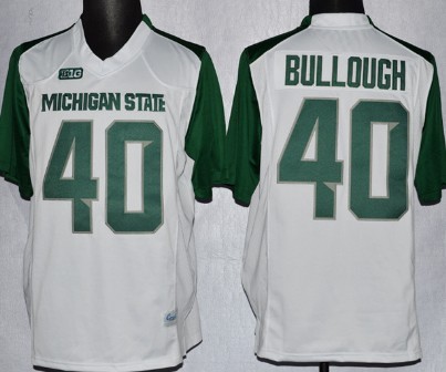 Michigan State Spartans #40 Max Bullough 2013 White Big 10 Patch Jerseys,We sell and wholesale Michigan State Spartans #40 Max Bullough 2013 White Big 10 Patch Jerseys on line form chian!