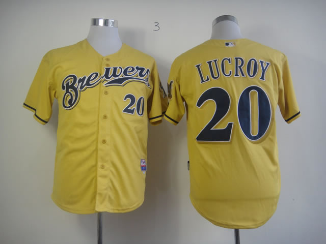 Milwaukee Brewers #20 Lucroy 2013 Authentic Alternate Cool Base Jersey,We sell and wholesale Milwaukee Brewers #20 Lucroy 2013 Authentic Alternate Cool Base Jersey on line form chian!
