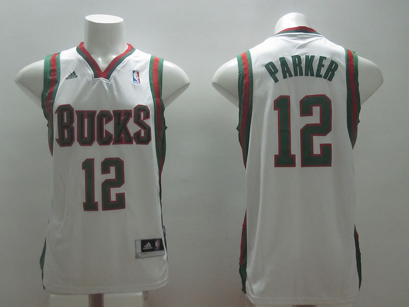 Milwaukee Bucks #12 Parker Revolution 30 Swingman White Jerseys,We sell and wholesale Milwaukee Bucks #12 Parker Revolution 30 Swingman White Jerseys on line form chian!
