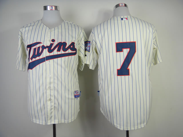 Minnesota Twins #7 Mauer Cream Jerseys,We sell and wholesale Minnesota Twins #7 Mauer Cream Jerseys on line form chian!