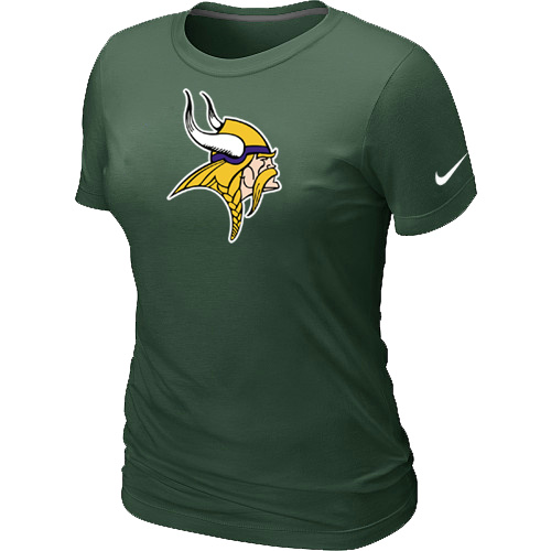 Minnesota Vikings D.Green Women's Logo T-Shirt,We sell and wholesale Minnesota Vikings D.Green Women's Logo T-Shirt on line form chian!
