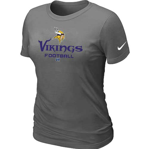 Minnesota Vikings D.Grey Women's Critical Victory T-Shirt,We sell and wholesale Minnesota Vikings D.Grey Women's Critical Victory T-Shirt on line form chian!