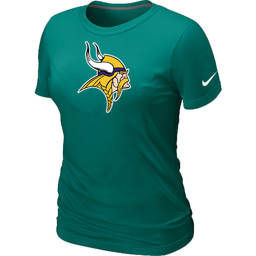 Minnesota Vikings L.Green Women's Logo T-Shirt,We sell and wholesale Minnesota Vikings L.Green Women's Logo T-Shirt on line form chian!