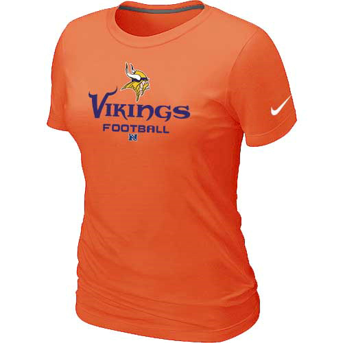 Minnesota Vikings Orange Women's Critical Victory T-Shirt,We sell and wholesale Minnesota Vikings Orange Women's Critical Victory T-Shirt on line form chian!