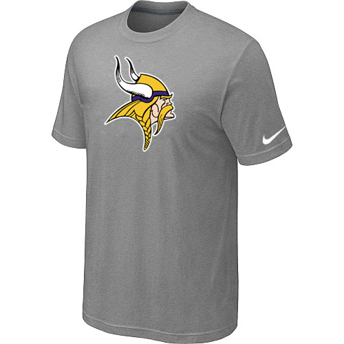 Minnesota Vikings Sideline Legend Authentic Logo T-Shirt Light grey,We sell and wholesale Minnesota Vikings Sideline Legend Authentic Logo T-Shirt Light grey on line form chian!