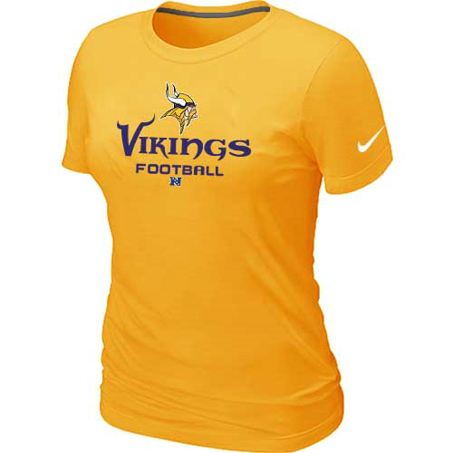 Minnesota Vikings Yellow Women's Critical Victory T-Shirt,We sell and wholesale Minnesota Vikings Yellow Women's Critical Victory T-Shirt on line form chian!
