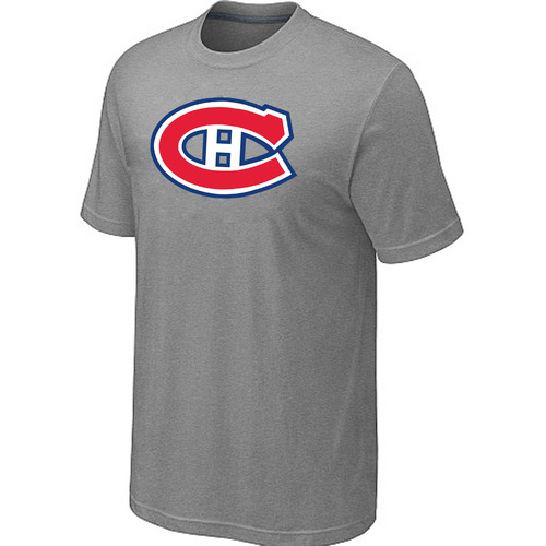 Montreal Canadiens Big & Tall Logo L.Grey T-Shirt,We sell and wholesale Montreal Canadiens Big & Tall Logo L.Grey T-Shirt on line form chian!