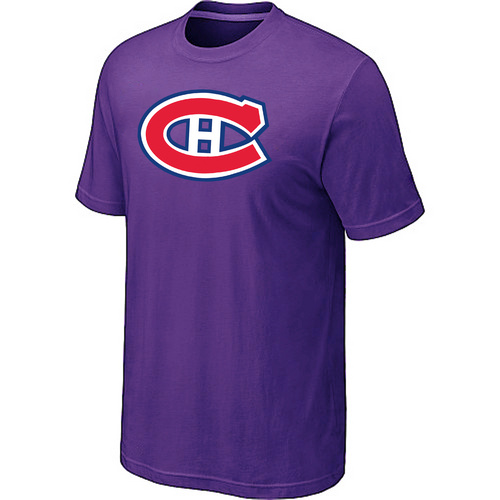 Montreal Canadiens Big & Tall Logo Purple T-Shirt,We sell and wholesale Montreal Canadiens Big & Tall Logo Purple T-Shirt on line form chian!