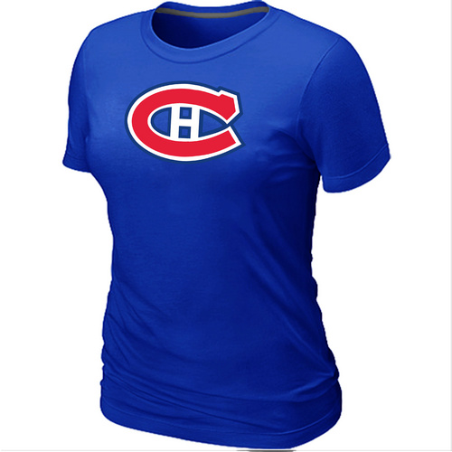 Montreal Canadiens Big & Tall Women's Logo Blue T-Shirt,We sell and wholesale Montreal Canadiens Big & Tall Women's Logo Blue T-Shirt on line form chian!