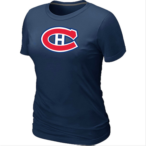 Montreal Canadiens Big & Tall Women's Logo D.Blue T-Shirt,We sell and wholesale Montreal Canadiens Big & Tall Women's Logo D.Blue T-Shirt on line form chian!