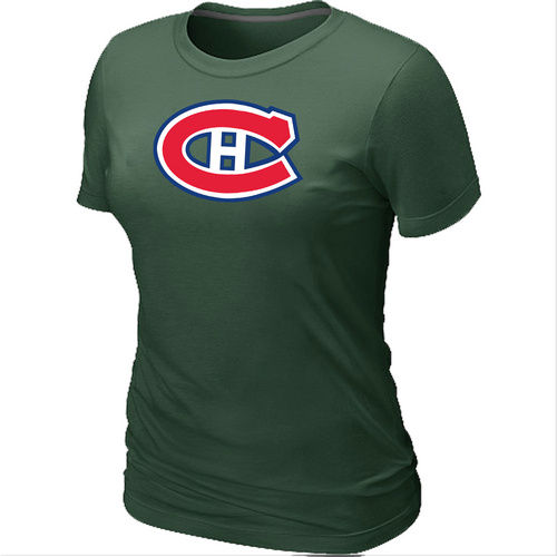 Montreal Canadiens Big & Tall Women's Logo D.Green T-Shirt,We sell and wholesale Montreal Canadiens Big & Tall Women's Logo D.Green T-Shirt on line form chian!