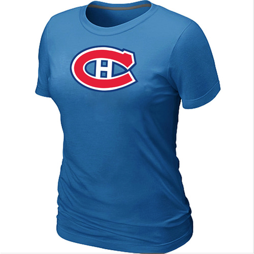 Montreal Canadiens Big & Tall Women's Logo L.blue T-Shirt,We sell and wholesale Montreal Canadiens Big & Tall Women's Logo L.blue T-Shirt on line form chian!