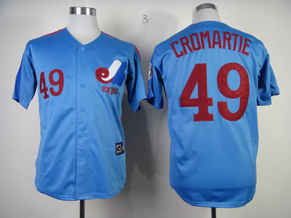 Montreal Expos #49 Cromartie Throwback Light Blue Jerseys,We sell and wholesale Montreal Expos #49 Cromartie Throwback Light Blue Jerseys on line form chian!