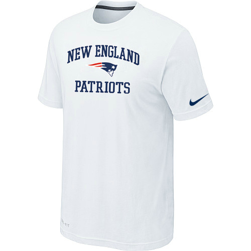 New England Patriots Heart & Soul White T-Shirt,We sell and wholesale New England Patriots Heart & Soul White T-Shirt on line form chian!