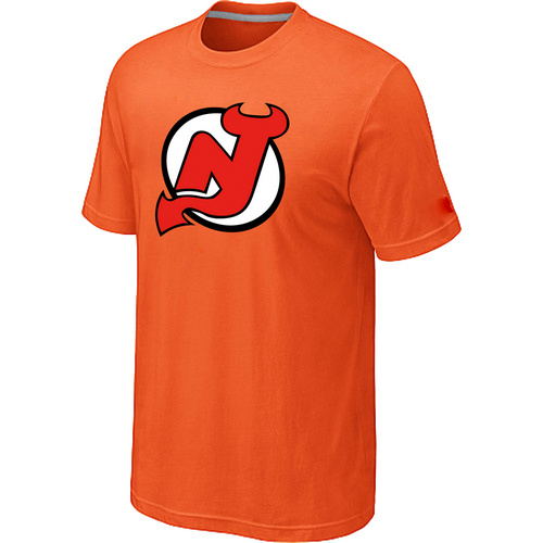 New Jerseys Devils Big & Tall Logo Orange T-Shirt,We sell and wholesale New Jerseys Devils Big & Tall Logo Orange T-Shirt on line form chian!