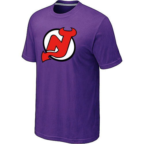 New Jerseys Devils Big & Tall Logo Purple T-Shirt,We sell and wholesale New Jerseys Devils Big & Tall Logo Purple T-Shirt on line form chian!