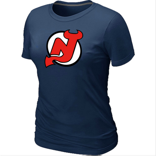 New Jerseys Devils Big & Tall Women's Logo D.Blue T-Shirt,We sell and wholesale New Jerseys Devils Big & Tall Women's Logo D.Blue T-Shirt on line form chian!
