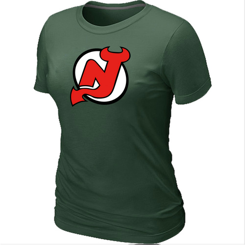 New Jerseys Devils Big & Tall Women's Logo D.Green T-Shirt,We sell and wholesale New Jerseys Devils Big & Tall Women's Logo D.Green T-Shirt on line form chian!