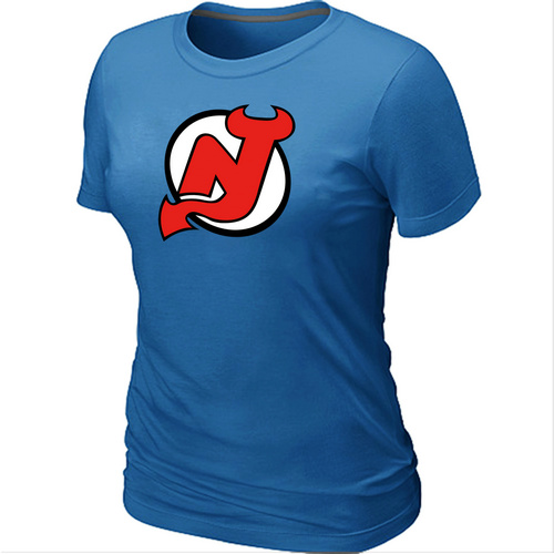 New Jerseys Devils Big & Tall Women's Logo L.blue T-Shirt,We sell and wholesale New Jerseys Devils Big & Tall Women's Logo L.blue T-Shirt on line form chian!