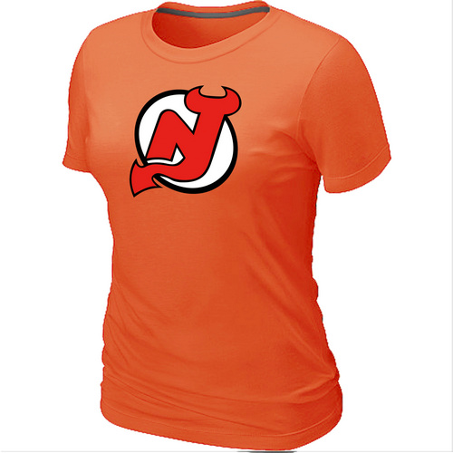 New Jerseys Devils Big & Tall Women's Logo Orange T-Shirt,We sell and wholesale New Jerseys Devils Big & Tall Women's Logo Orange T-Shirt on line form chian!