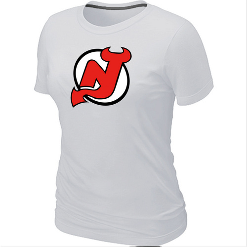 New Jerseys Devils Big & Tall Women's Logo White T-Shirt,We sell and wholesale New Jerseys Devils Big & Tall Women's Logo White T-Shirt on line form chian!