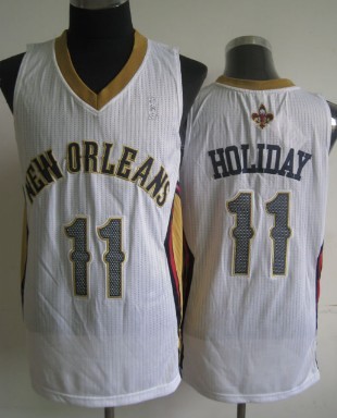 New Orleans Pelicans #11 Jrue Holiday White Jerseys,We sell and wholesale New Orleans Pelicans #11 Jrue Holiday White Jerseys on line form chian!