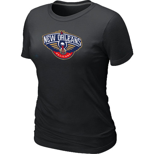 New Orleans Pelicans Big & Tall Primary Logo Black Women's T-Shirt,We sell and wholesale New Orleans Pelicans Big & Tall Primary Logo Black Women's T-Shirt on line form chian!