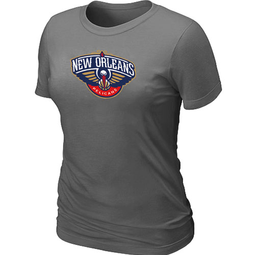 New Orleans Pelicans Big & Tall Primary Logo D.Grey Women's T-Shirt,We sell and wholesale New Orleans Pelicans Big & Tall Primary Logo D.Grey Women's T-Shirt on line form chian!
