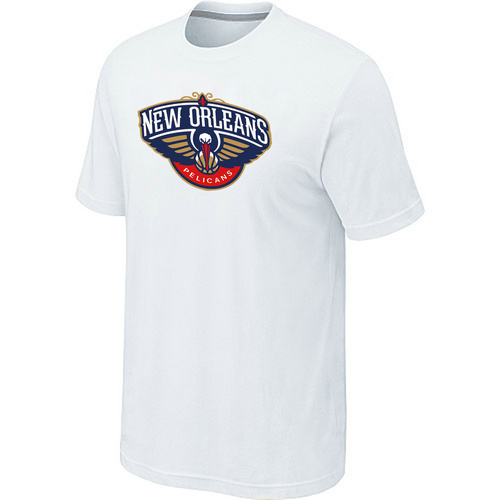 New Orleans Pelicans Big & Tall Primary Logo White T-Shirt,We sell and wholesale New Orleans Pelicans Big & Tall Primary Logo White T-Shirt on line form chian!