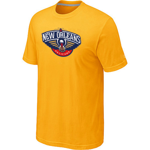 New Orleans Pelicans Big & Tall Primary Logo Yellow T-Shirt,We sell and wholesale New Orleans Pelicans Big & Tall Primary Logo Yellow T-Shirt on line form chian!